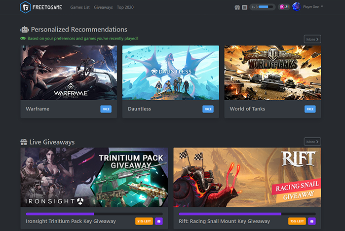 FreeToGame