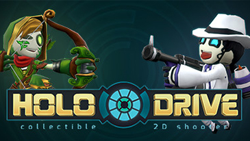 Holodrive - A free-to-play 2D multiplayer shooter developed by BitCake Studio and published by Versus Evil in which players play as customizable robots or "Dummys".