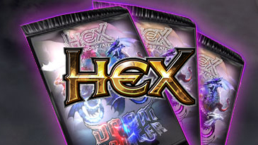 Hex - HEX combines roleplaying aspects of a MMO with the collectible and strategic gameplay of a Trading Card Game.