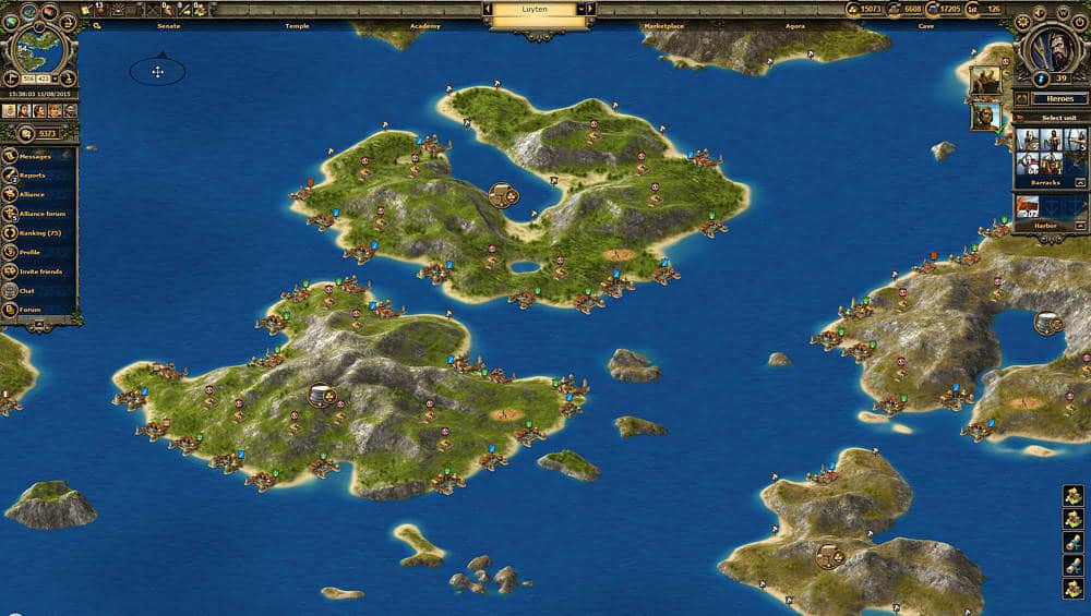 Grepolis screenshot 2