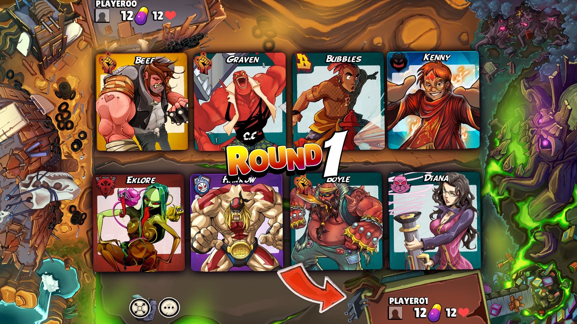 Urban Rivals screenshot 1