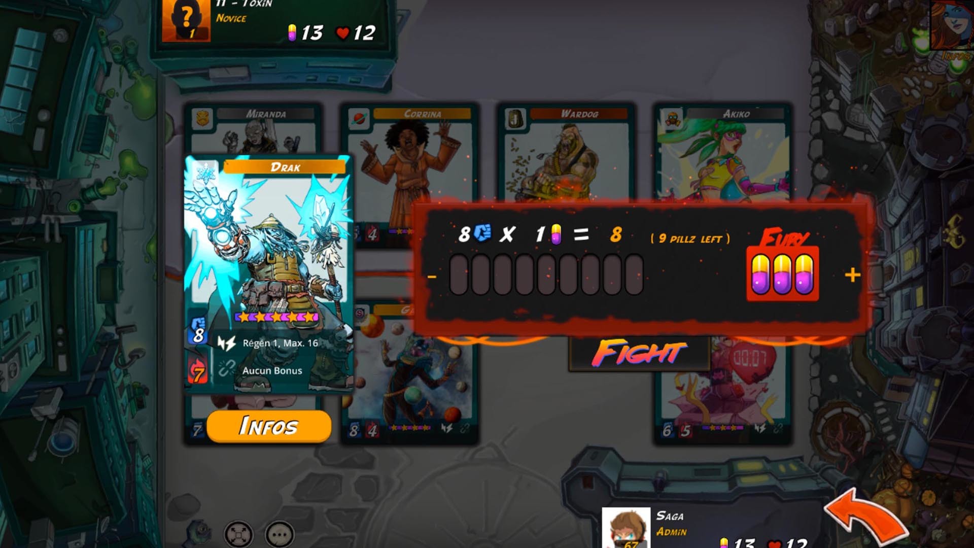 Urban Rivals screenshot 3