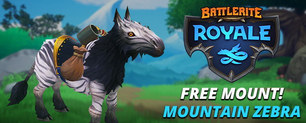 Battlerite Royale: Zebra Mount Steam Key Giveaway