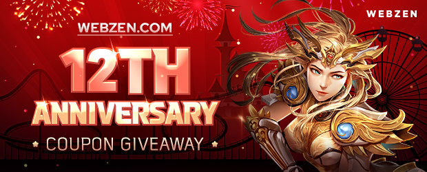 Webzen 12th Anniversary Key Giveaway